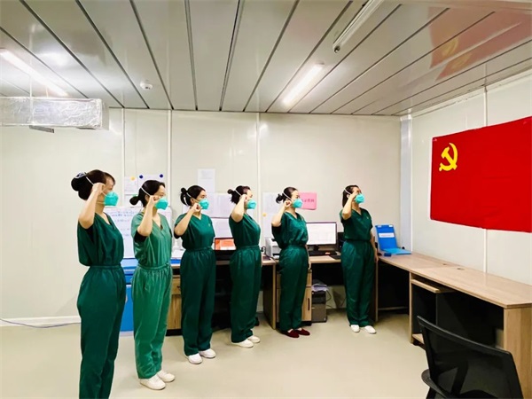 抗疫進(jìn)行時(shí) | 通用醫(yī)療所屬單位“黨建+”抗疫，保安全促生產(chǎn)(圖3)